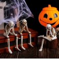 thumbnail image 2 of Halloween Fireplace Simulation Skull Combination Resin Decor,Skeleton Decoration, 2 of 5
