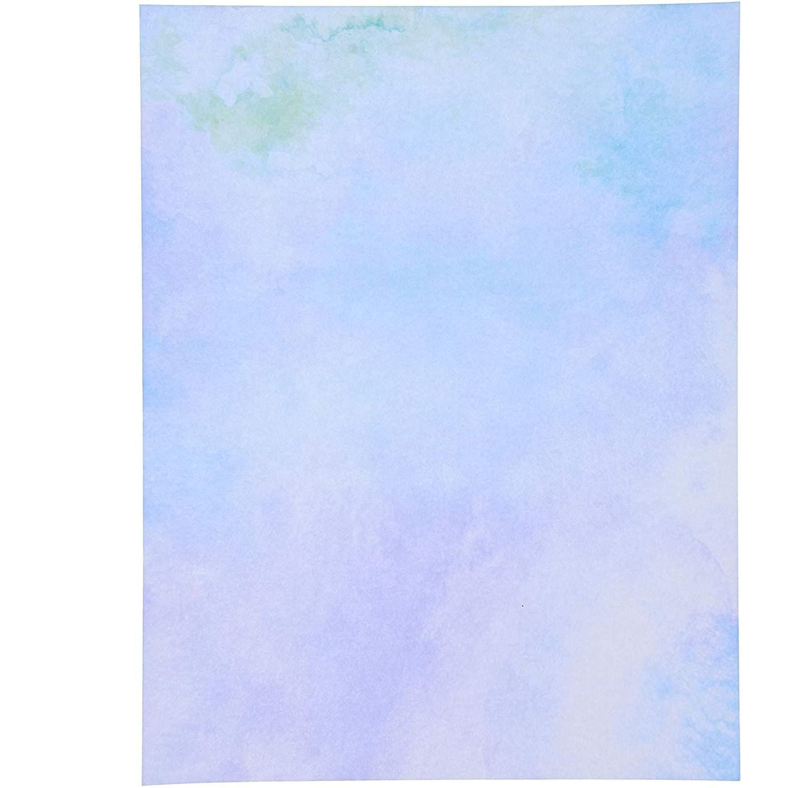 96 Sheet Watercolor Stationery Paper Double Side Writing Letter