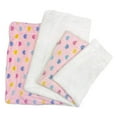 thumbnail image 5 of Klippo KBLNK077L Ultra Plush Colorful Hearts Blanket, Pink - Large, 5 of 5