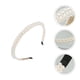 thumbnail image 5 of EeaseMX 2 accesorios para el cabello de niña, elegantes diademas con perlas, tocado de novia, 5 of 8