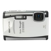 Olympus Stylus Tough 6000 - Digital camera - compact - 10.0 MP - 3.6x optical zoom - underwater up to 9.8 ft - white