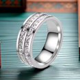 thumbnail image 1 of Anillo de acero de titanio, anillo de acero inoxidable en forma de estrella, estilo británico de lujo ligero para mujer, estilo francés, acero tailandés, oro rosa que no se decolora, 1 of 4