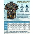 thumbnail image 2 of Bartender Cocktails Hawaiian Shirt for Men, Tropical Style, Button Down Summer Beach Short Sleeve, S-5XL, 2 of 4