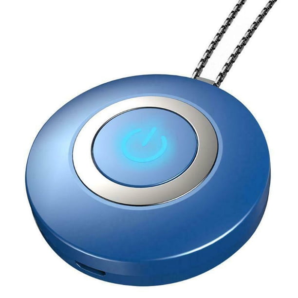 sweethay Purificador de aire portátil USB, Mini collar de aire Personal, ambientador de aire, iones negativos, sin radiación, limpiador de aire de bajo Electrónica zafiro
