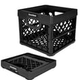 thumbnail image 1 of Storage Crate CleverMade - Caja de leche plegable (25 L), color negro, 1 of 9