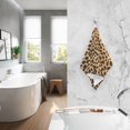 thumbnail image 6 of Leopard Print Cotton Face Towels Absorbent Hand Towel Soft Bathroom Towel for Kitchen Hotel Decoration, 6 of 7
