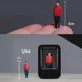 thumbnail image 3 of 1/64 Scale People Figurines Mini People people Figures model Model for Diorama Layout Boy, 3 of 9