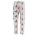 thumbnail image 4 of Hearthz Halloween Mens Flannel Pajama Pants Plush Fuzzy Men's Pajama Pants Soft Warm Cozy Pj Bottoms Lounge Pants Fleece Pj Pants, 4 of 5
