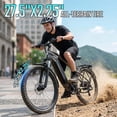 thumbnail image 3 of SISIGAD Electric Bike for Adults(Age 16+), 500W Powerful Motor, 20Mph Max Speed, 48V 15Ah Removable Battery, 27.5 inches Wheel, SGS, 3 of 7