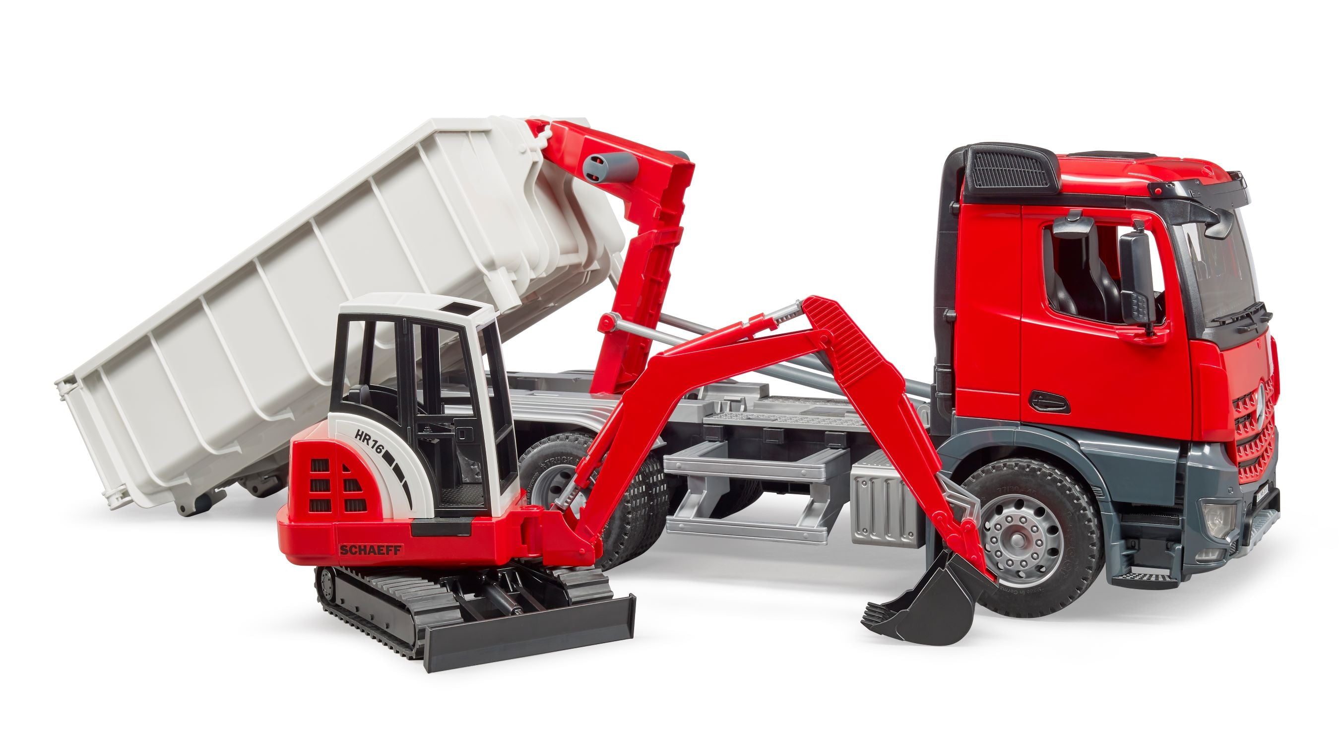 BRUDER 03669 - MB Arocs Holztransport LKW mit Ladekran Greifer 3 Baumstämmen | SK24B03669 BRUDER 03669 - MB Arocs Holztransport LKW mit Ladekran Greifer 3 Baumstämmen | SK24B03669