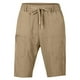 thumbnail image 3 of WILLBEST Pantalones Cortos de Verano para Hombre, Estilo Casual, Holgados y Rectos, con Tendencia de Tejido de Punto, 3 of 4