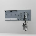 thumbnail image 6 of RST Brands Flow Wall 17 PC Plastic Bike & Bin Basic Storage Set in Silver Gray, 6 of 7