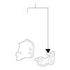 Genuine OE GM Tie Down Hook Bracket - 22761468