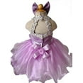 thumbnail image 4 of Jenniferwu G079 Infant Toddler Baby Newborn Little Girl's Pageant Party Birthday Dress Lilac Size 3-6M, 4 of 4