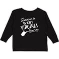 thumbnail image 3 of Inktastic Someone in West Virginia Loves Me Boys or Girls Long Sleeve Toddler T-Shirt, 3 of 5
