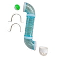 thumbnail image 4 of Accesorios de tablero de ajetreo accesorios sensoriales de tablero sensorial, tubo, educación, desarrollo temprano para niños Regalos de cumpleaños Azul, 4 of 8