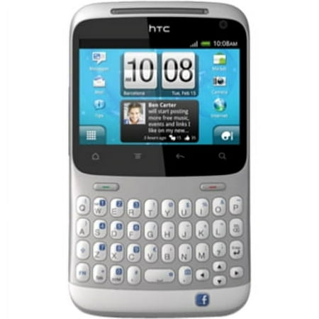 HTC Status 512 MB Smartphone, 2.6" LCD480 x 320, Android 2.3 Gingerbread, 3.5G, Mauve