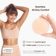 thumbnail image 4 of NEATS Grippy Silicone Round Nipple Covers - 1 Pair (Champagne) - S/M, 4 of 9