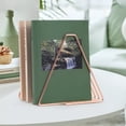 thumbnail image 3 of Magazine Holder Desktop File Holder Wire File Sorter Album Book Vinyl Organizer Rack File Display Rack, 3 of 8