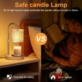 thumbnail image 6 of Finew Candle Warmer Lamp with Timer Dimmer Adjustable Height for New Home Decor,Birthday Gifts for Women,Wax Warmer with 2 Bulbs for Women Mom Mother's Day Gifit ,Christmas Gifts, 6 of 7