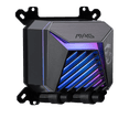 thumbnail image 3 of MSI MAG CORELIQUID A15 240 WMT ARGB Liquid CPU Cooler - 240mm AIO, UNI Bracket, Intel AMD (LGA 1700/1851/AM4/AM5), Pre-installed Fans - Black, 3 of 8