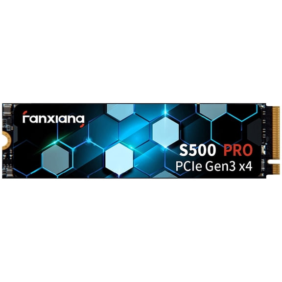 fanxiang S500 Pro 256GB Internal SSD PCIe Gen3x4 m.2 2280 Internal Hard Drive up to 3500MB/s, SLC Cache 3D NAND TLC, Data Storage