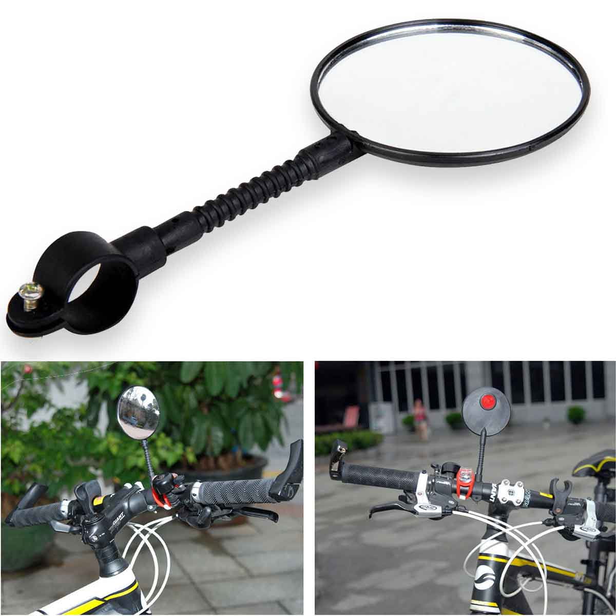 Mountain Bike Handlebar Rearview Mirror Bicycle Safety Mirror Cycling Equipment