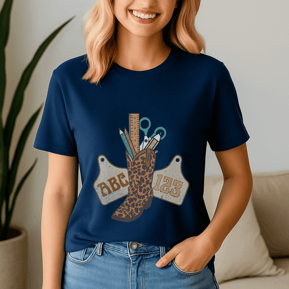 These Boots Are Made For Teaching School TShirt, Cowboy Teacher Shirt, Western Cowgirl Teacher Tee, These Boots Teaching Shirts,Back to School,First Grade Gift,Teacher Life shirt