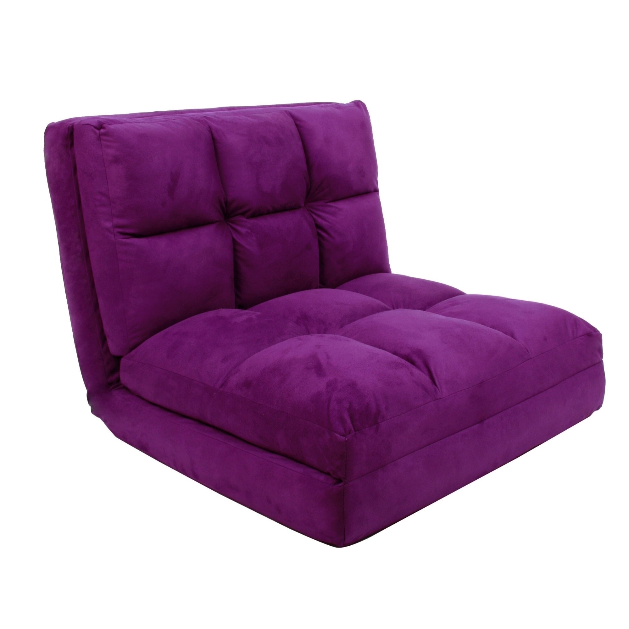 Loungie Microsuede 5position Convertible Flip Chair/ Sleeper Walmart