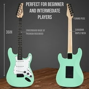 LyxPro 36-inch Electric Guitar with Amplifier, Sound Tone & Volume