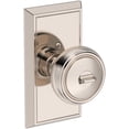 thumbnail image 6 of Baldwin ENBREHFR003 Bremerton Single Cylinder Keyed Entry Door Knob Set - Brass, 6 of 7