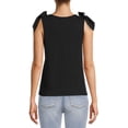 thumbnail image 5 of Time and Tru Women's Tie Strap Tank Top, 5 of 5