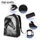 thumbnail image 5 of Fotbe Running Horse Mochila de Viaje para Laptop, Mochila Ejecutiva Delgada y Resistente 15.6", 5 of 8