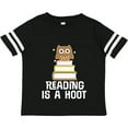 thumbnail image 3 of Inktastic Reading Is A Hoot Librarian Gift Girls Toddler T-Shirt, 3 of 5