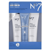 No7 Lift & Luminate Triple Action Travel Set - 3ct