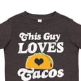 thumbnail image 4 of Inktastic This Guy Loves Tacos Boys Toddler T-Shirt, 4 of 5