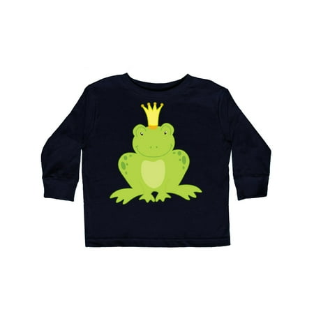 

Inktastic Frog Prince Gift Toddler Boy or Toddler Girl Long Sleeve T-Shirt