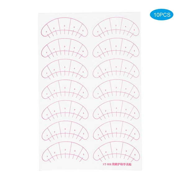 Eyelash Extension Positioning Patch,70pairs Practice Eyelash Extension Eyelash Extension Sticker Eyelash Extension Positioning Sticker User-Friendly Design