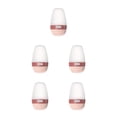 thumbnail image 2 of Wosthever Botella vacía para apretar, dispensador de silicona de plástico, botella de viaje recargable portátil con tapa, 50 ml, rosa Rosado 50ML 5piezas Wosthever CBP166408, 2 of 6