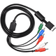 thumbnail image 4 of Cable de componente PS 2/3, cable de audio y video RCA de componente HDTV de alta resolución para consola de juegos Playstation 3 PS3 y Playstation 2 PS2 Adepaton 2035530, 4 of 8