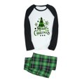 thumbnail image 4 of Sunisery Merry Christmas Family Matching Pajamas Sets Plaid Deer Print Holiday Xmas Pjs Sleepwear For Family Adults Kids, 4 of 7