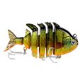 thumbnail image 1 of 14.5g/8cm Fishing Lures Multi Segments Jointed Fishing Tackle With Hooks Suitable For Freshwater Saltwater, 1 of 9