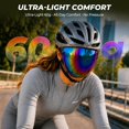 thumbnail image 4 of Full Cover Face Visor Protective, Tinted Full Face Shield Sun Protection,Anti-Fog & Anti-Glare Lightweight Futuristic Face Guard for Cycling, Gardening, Woodworking & Holiday Cosplay ﻿, 4 of 9