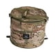 thumbnail image 4 of Papelera de reciclaje con cerradura de clavo de tierra, papelera plegable para acampar camuflaje verde, 4 of 9