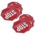 thumbnail image 3 of Stop Sign Wall Decal Sticker, Non- Waterproof Anti-Fade Self Adhesive Stop Sign, For Gas Station Public Area Subways, 3 of 8