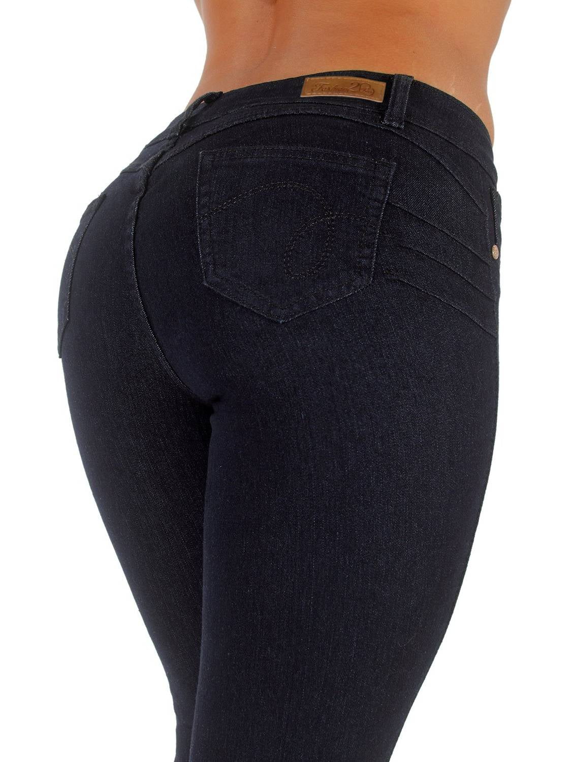 Plus Size Colombian Design Levanta Cola Butt Lift Skinny Jeans