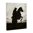 thumbnail image 4 of Stupell Industries Rearing Horse & Cowboy Animals Painting Wrapped Canvas Art Print Wall Art, 16 x 20, 4 of 8