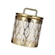 thumbnail image 4 of Jar de frasco decorativo contenedor de almacenamiento de alimentos con tapa de té té de azúcar de té tanister de alimentos sellados para decoración M Patrón cuadrado, 4 of 8