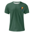 thumbnail image 4 of Mefallenssiah Hauts pour Hommes, Liquidation T-Shirt à Manches Courtes Imprimé Col Rond Mode Décontractée Manches Courtes, 4 of 5