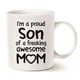 thumbnail image 1 of Regalo del día de la madre Taza de café Taza de desayuno Taza de café divertida 11 onzas Inspirador y motivador Feliz Sencillez, 1 of 1